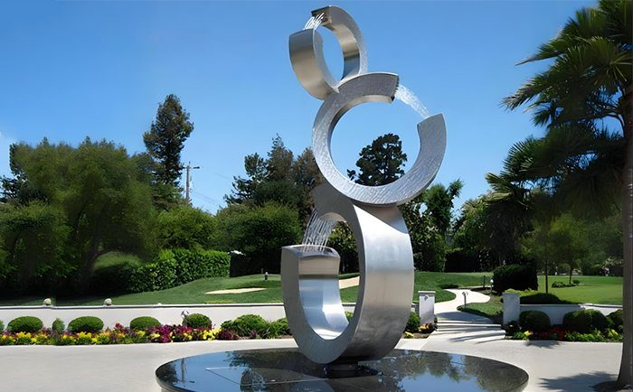 探索不銹鋼噴泉雕塑，開(kāi)啟水與藝術(shù)的奇妙之旅