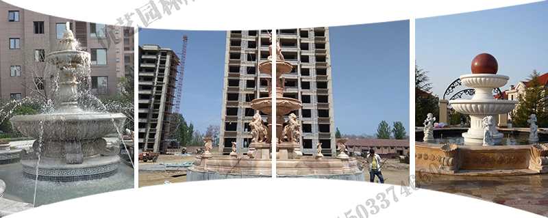 大型噴泉安裝，石雕噴泉定制，曲陽噴泉廠家