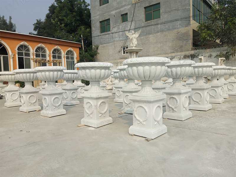 景觀雕塑花盆，定制景觀花盆廠家